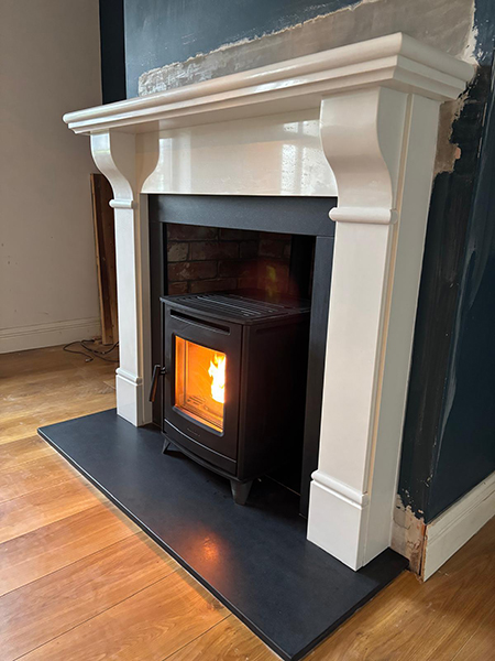 Elcofire Kora 6S Freestanding WoodPellet Stove - Image 2